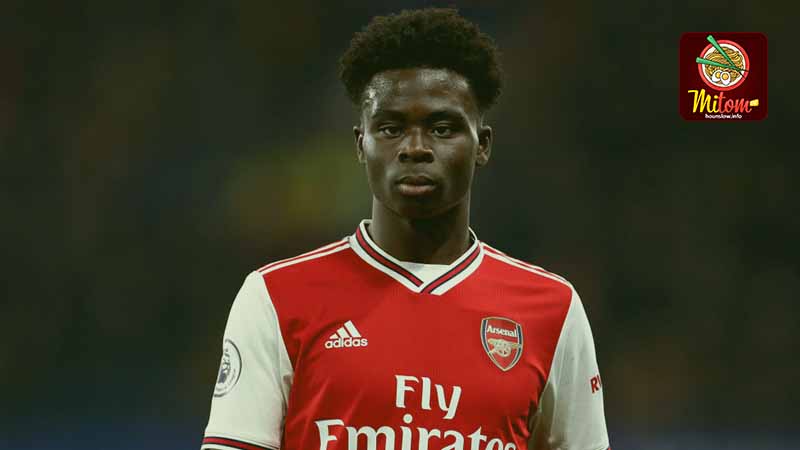 Bukayo Saka (ARS) - Arsenal đang đứng vị trí thứ 8